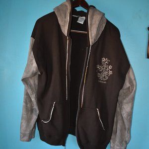 Women hoodie with Colorado front design